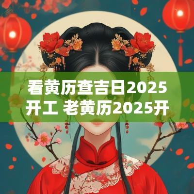 看黄历查吉日2025开工 老黄历2025开工吉日查询