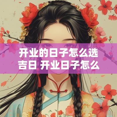开业的日子怎么选吉日 开业日子怎么挑选