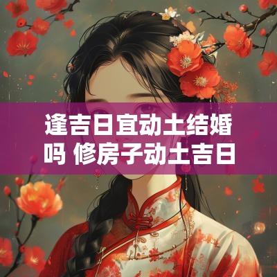 逢吉日宜动土结婚吗 修房子动土吉日吉时