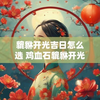 貔貅开光吉日怎么选 鸡血石貔貅开光吉日