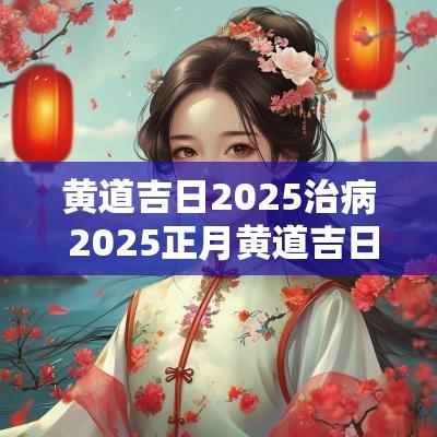 黄道吉日2025治病 2025正月黄道吉日