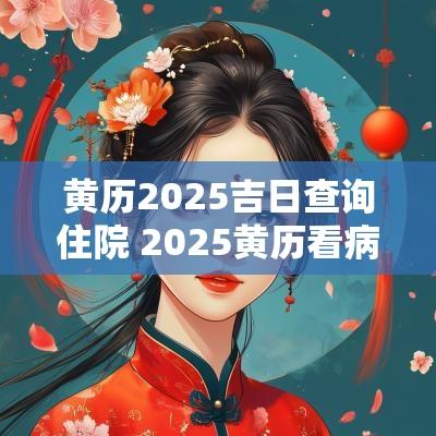 黄历2025吉日查询住院 2025黄历看病人吉日
