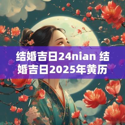 结婚吉日24nian 结婚吉日2025年黄历