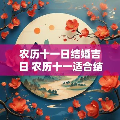 农历十一日结婚吉日 农历十一适合结婚的日子