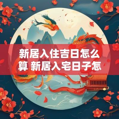 新居入住吉日怎么算 新居入宅日子怎么选