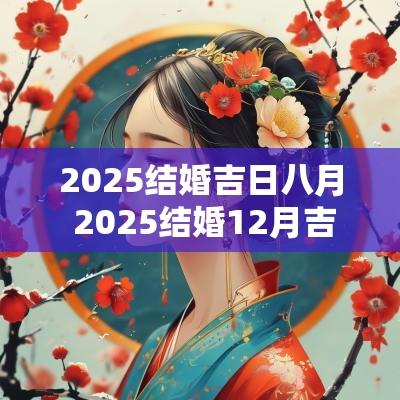 2025结婚吉日八月 2025结婚12月吉日