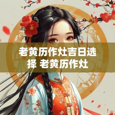老黄历作灶吉日选择 老黄历作灶