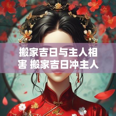 搬家吉日与主人相害 搬家吉日冲主人怎么办