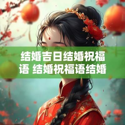 结婚吉日结婚祝福语 结婚祝福语结婚纪念日