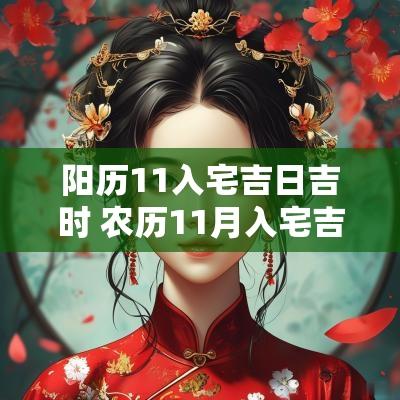 阳历11入宅吉日吉时 农历11月入宅吉日一览表
