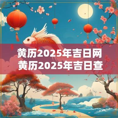 黄历2025年吉日网 黄历2025年吉日查询表