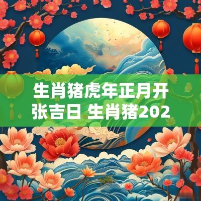 生肖猪蛇年正月开张吉日 生肖猪2025年哪天搬家黄道吉日