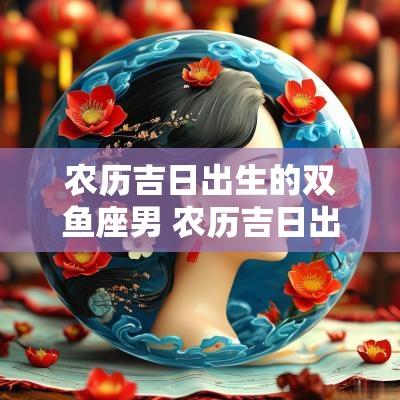 农历吉日出生的双鱼座男 农历吉日出生属猪人