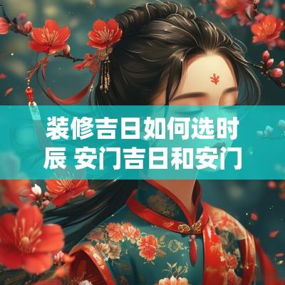 装修吉日如何选时辰 安门吉日和安门时辰