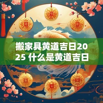 搬家具黄道吉日2025 什么是黄道吉日2025