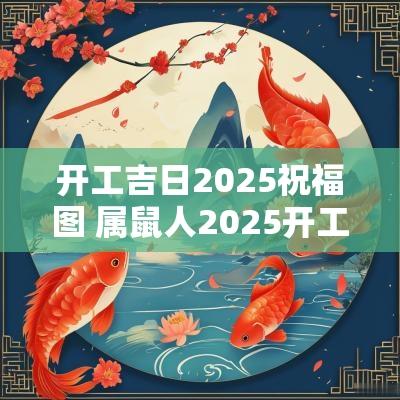 开工吉日2025祝福图 属鼠人2025开工吉日