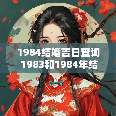 1984结婚吉日查询 1983和1984年结婚的黄道吉日