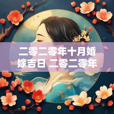 二零二零年十月婚嫁吉日 二零二零年十一月份结婚黄道吉日