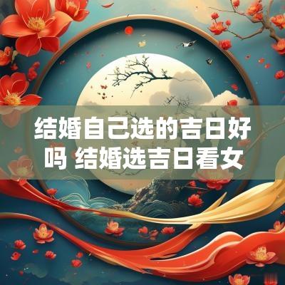 结婚自己选的吉日好吗 结婚选吉日看女的还是男的