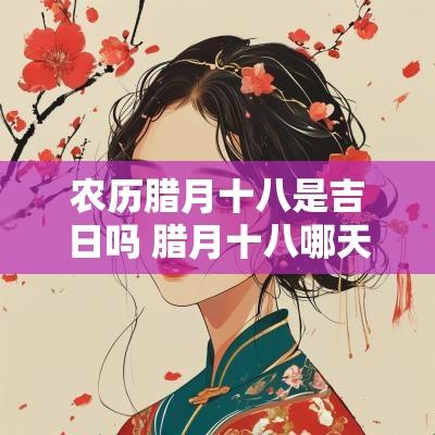 农历腊月十八是吉日吗 腊月十八哪天是吉日