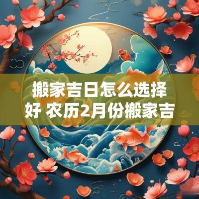 搬家吉日怎么选择好 农历2月份搬家吉日