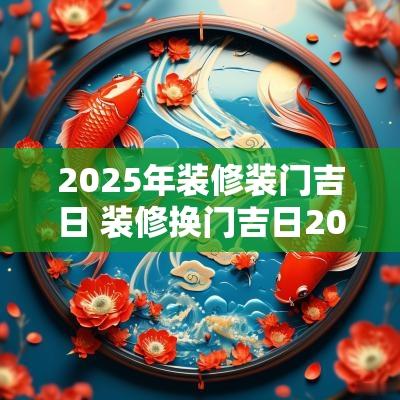 2025年装修装门吉日 装修换门吉日2025年