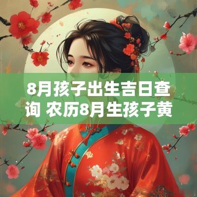 8月孩子出生吉日查询 农历8月生孩子黄道吉日查询