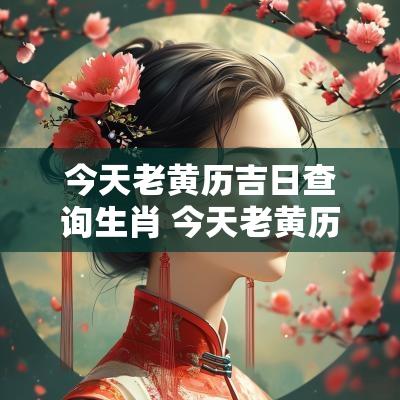 今天老黄历吉日查询生肖 今天老黄历查询属什么