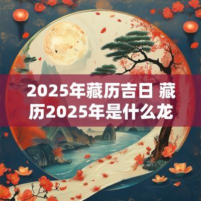 2025年藏历吉日 藏历2025年是什么龙