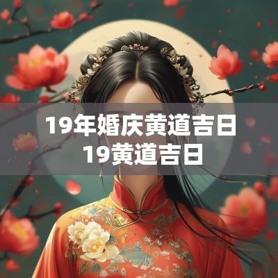 19年婚庆黄道吉日 19黄道吉日