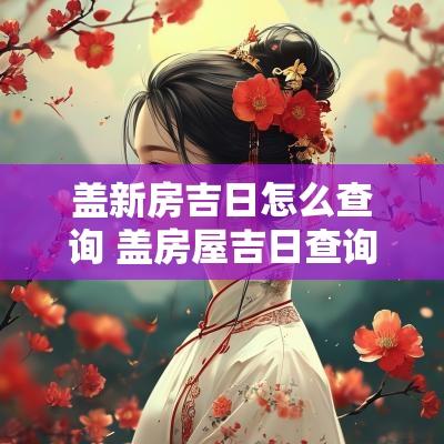 盖新房吉日怎么查询 盖房屋吉日查询