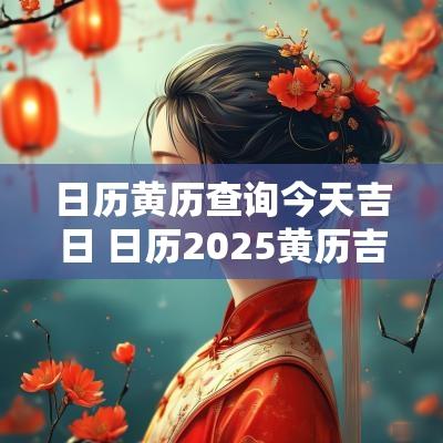 日历黄历查询今天吉日 日历2025黄历吉日查询