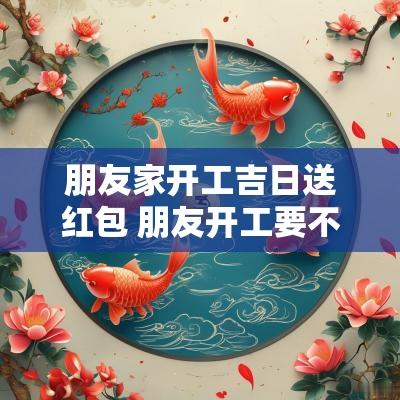 朋友家开工吉日送红包 朋友开工要不要送个红包