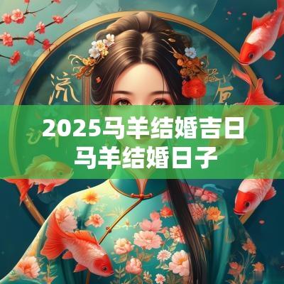 2025马羊结婚吉日 马羊结婚日子