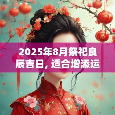 2025年8月祭祀良辰吉日, 适合增添运势的日子