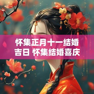 怀集正月十一结婚吉日 怀集结婚喜庆