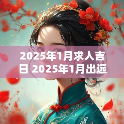 2025年1月求人吉日 2025年1月出远门吉日