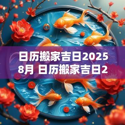 日历搬家吉日20258月 日历搬家吉日2025