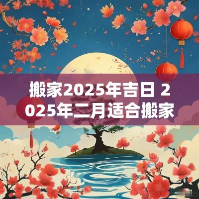 搬家2025年吉日 2025年二月适合搬家的吉日
