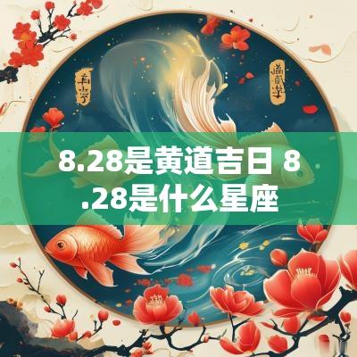8.28是黄道吉日 8.28是什么星座