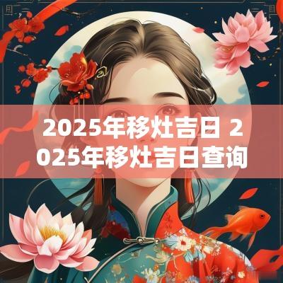 2025年移灶吉日 2025年移灶吉日查询