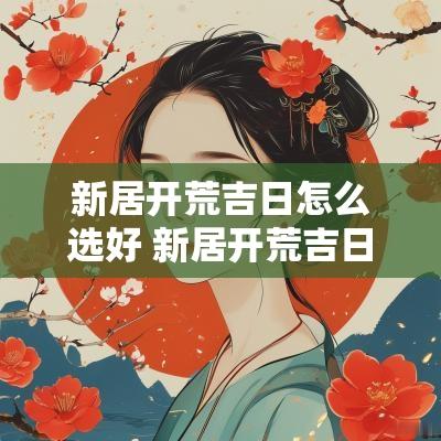 新居开荒吉日怎么选好 新居开荒吉日查询表