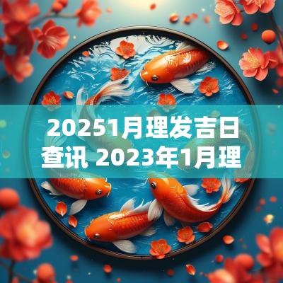 20251月理发吉日查讯 2025年1月理发吉日查询表