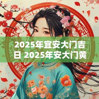 2025年宜安大门吉日 2025年安大门黄道吉日