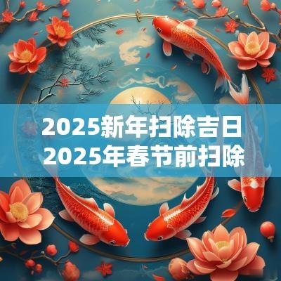 2025新年扫除吉日 2025年春节前扫除吉日