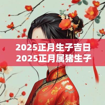 2025正月生子吉日 2025正月属猪生子吉日