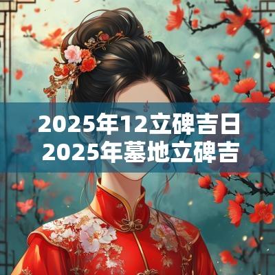 2025年12立碑吉日 2025年墓地立碑吉日