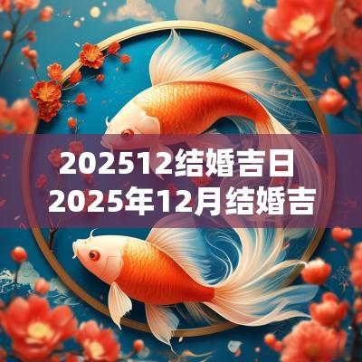 202512结婚吉日 2025年12月结婚吉日