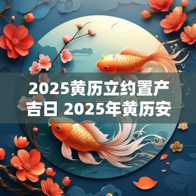 2025黄历立约置产吉日 2025年黄历安葬吉日