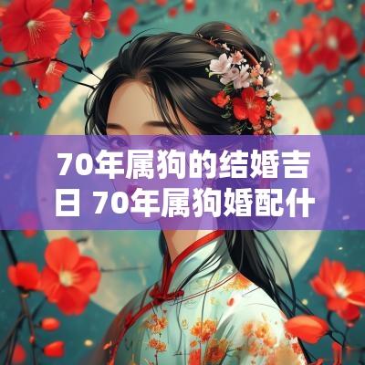 70年属狗的结婚吉日 70年属狗婚配什么属相最好